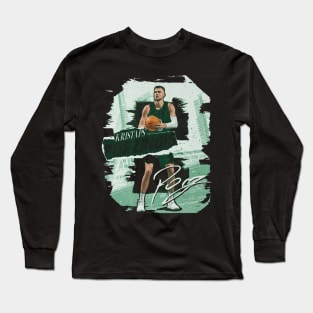 Kristaps Porzingis Boston Rough Long Sleeve T-Shirt